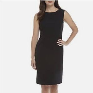 Emma & James Liz Claiborne Company women's Sleeveless black  straight dress Sz 6